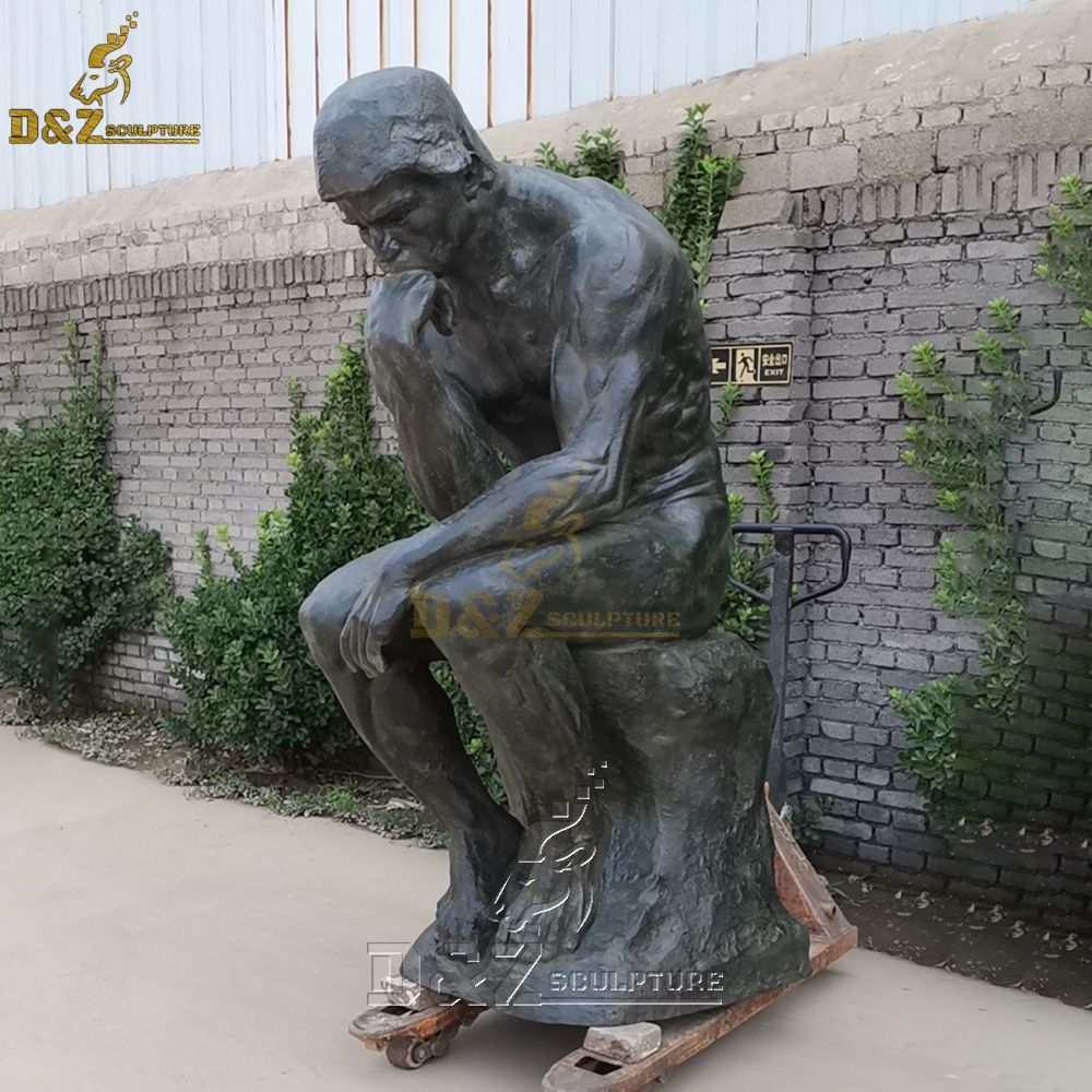 rodin the greek thinking man statue for sale