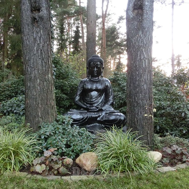Outdoor bronze large buddha garden statue for sale