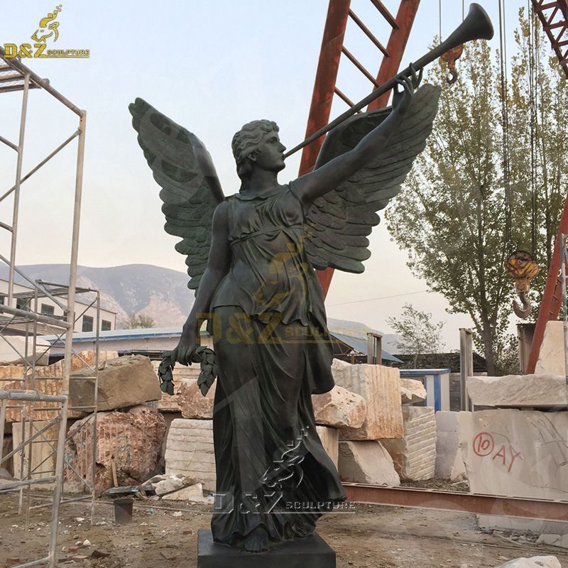 archangel st gabriel garden statue for sale