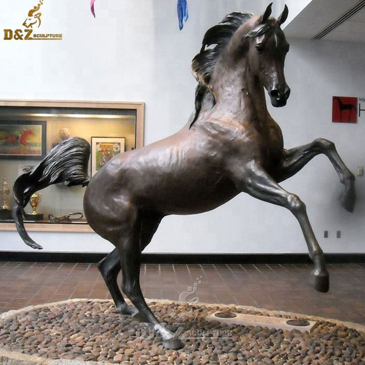 large bronze arabian horse statue for sale