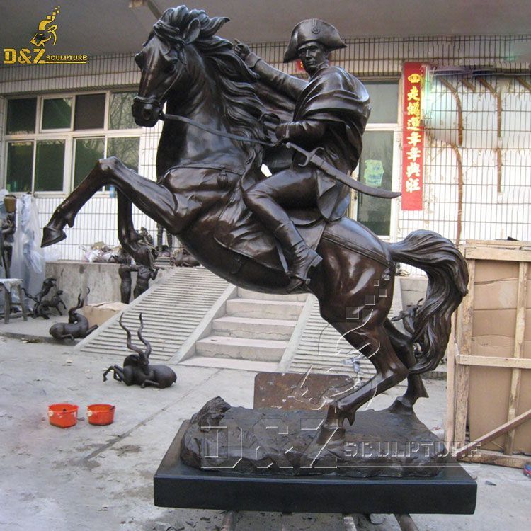 Napoleon on horse statue for sale