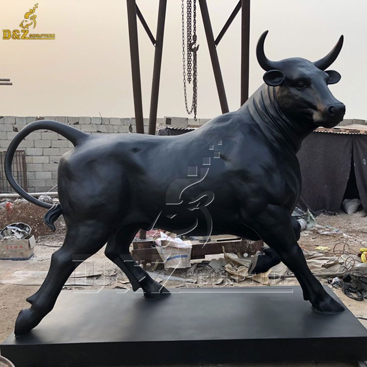 life size bronze bull statue for sale