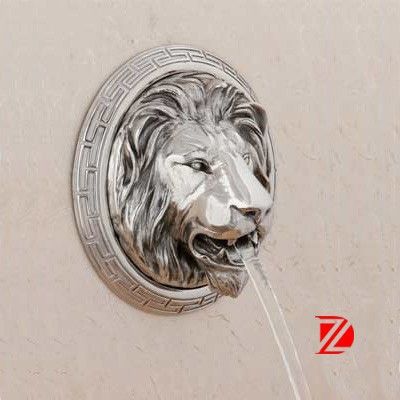 lion head water fountain