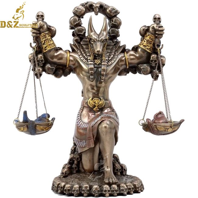 life size god of ancient egypt anubis statue