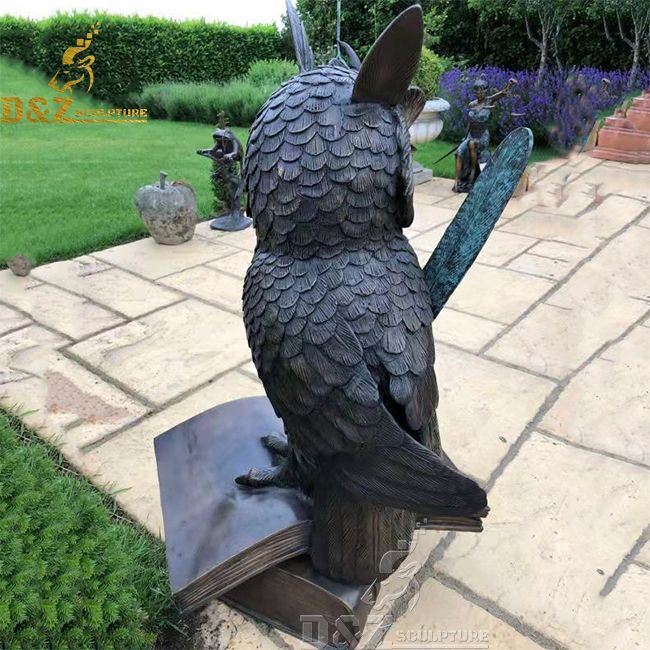 antique owl statues