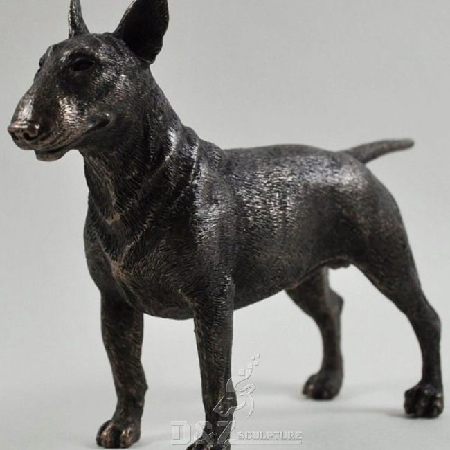 English bull terrier garden statues for sale