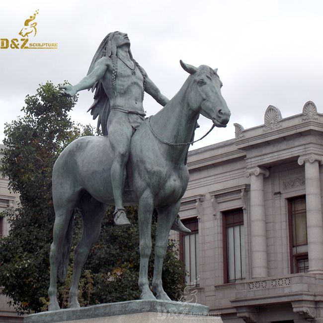 giant native american indian appeal to the great spirit statue for sale