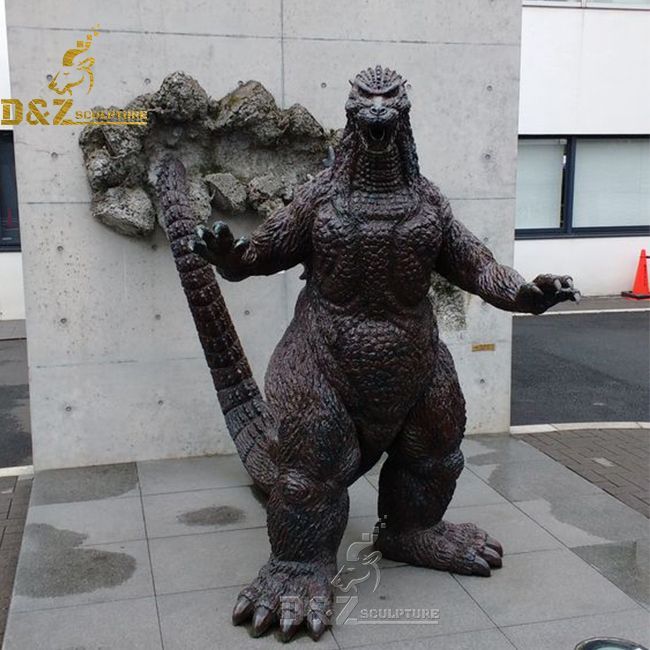 life size godzilla statue for sale