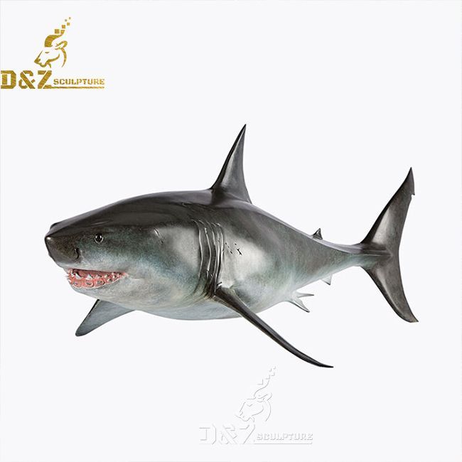 great white shark statue for sale