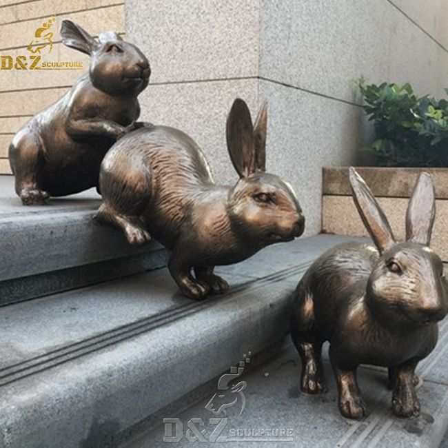 outdoor garden rabbit statues for sale