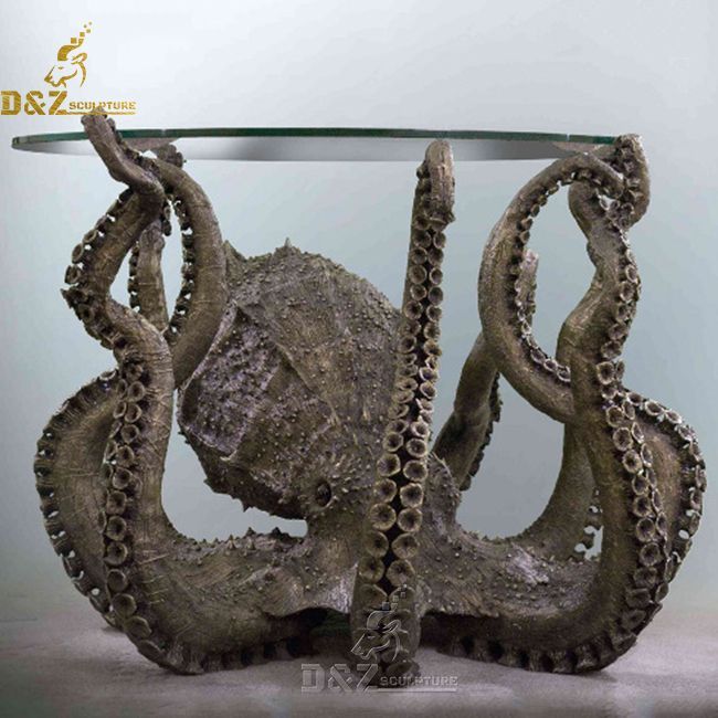 sea life octopus side coffee table for sale