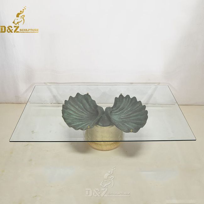 sea life shell coffee table