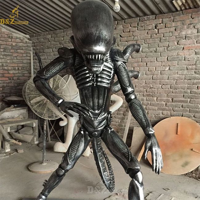life size alien statue