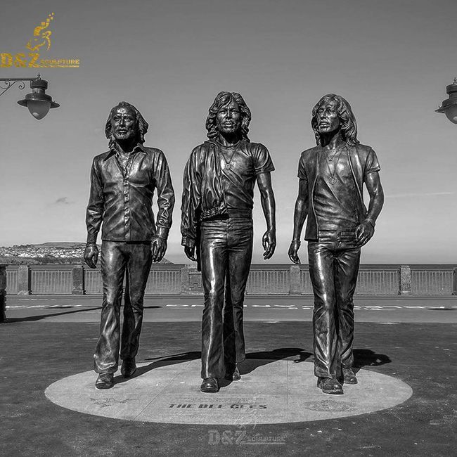 The bee gees statue isle of man