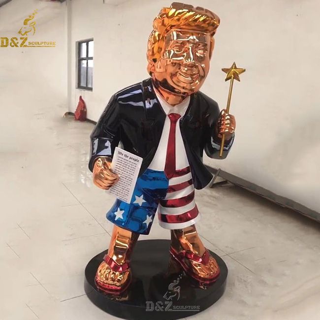 CPAC golden Trump statue