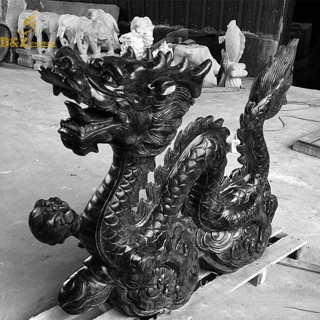large dragon statue