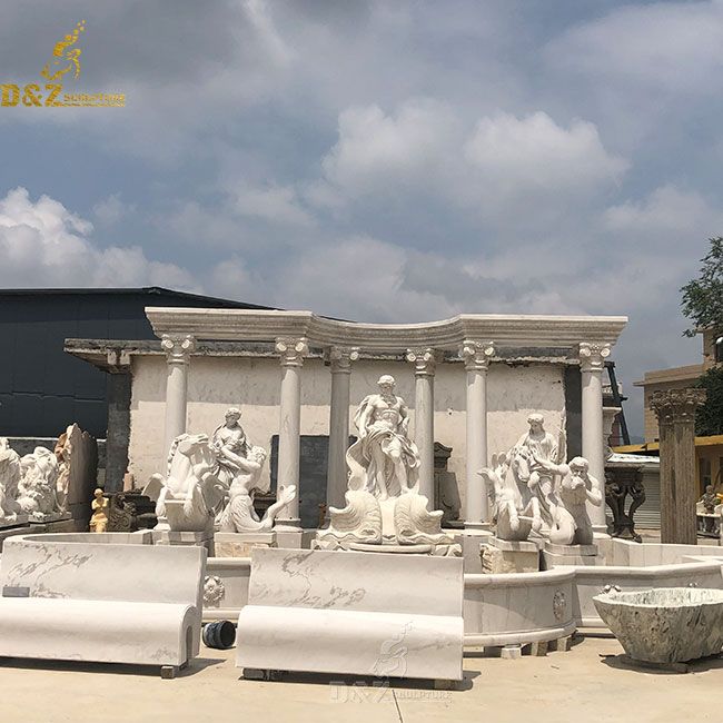 trevi fountain marble replica for sale