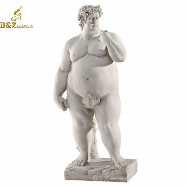 Garden fat statue decoration of david
