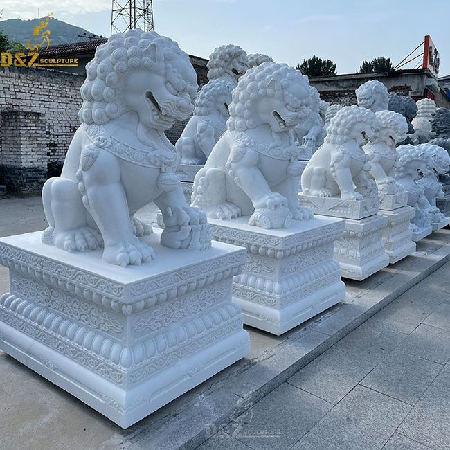 Chinese stone lion statue introduction