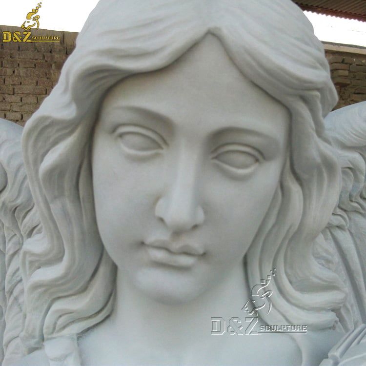 angel head statue