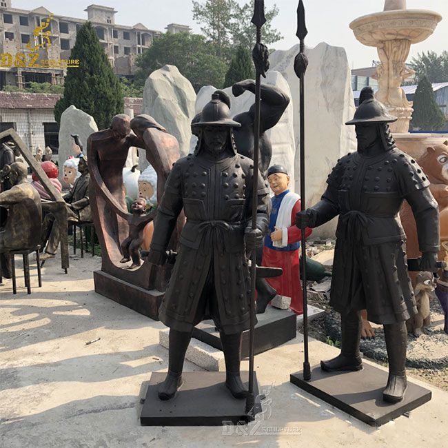 life size samurai statue for sale