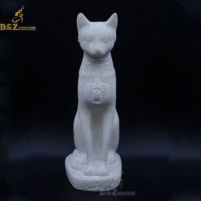 Antique Large Egyptian Bastet cat statue