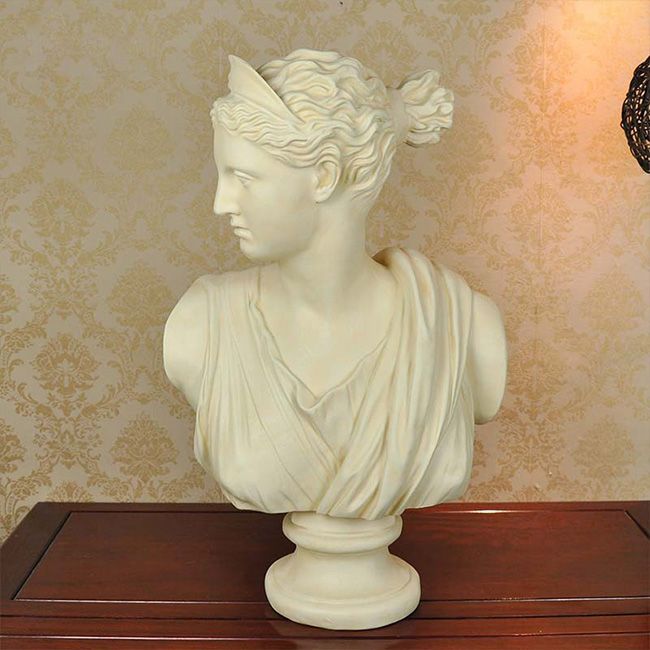 Greek Diana Artemis bust statue for sale