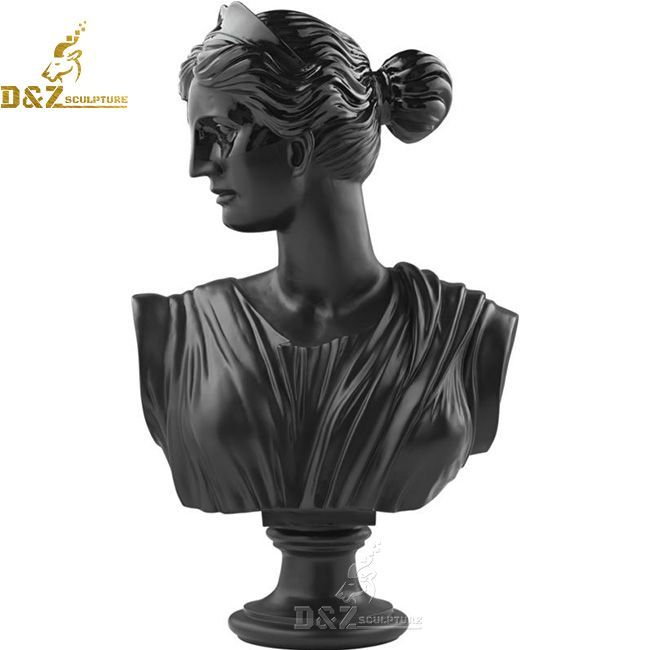 Black Judy bust statue decor