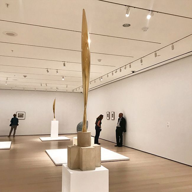 Bird in space sculpture Constantine Brancusi