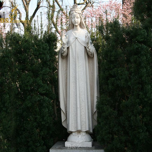 Life size our lady of knock outdoor statue for sale