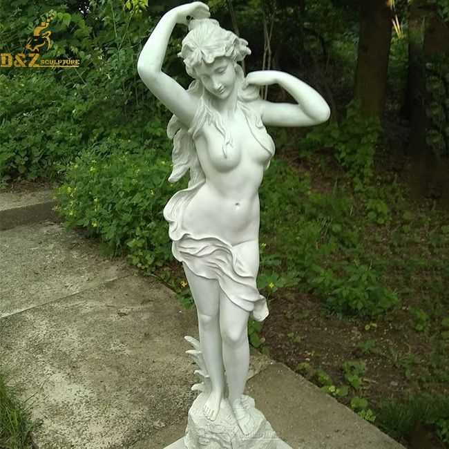 large spring awakening female garden statue