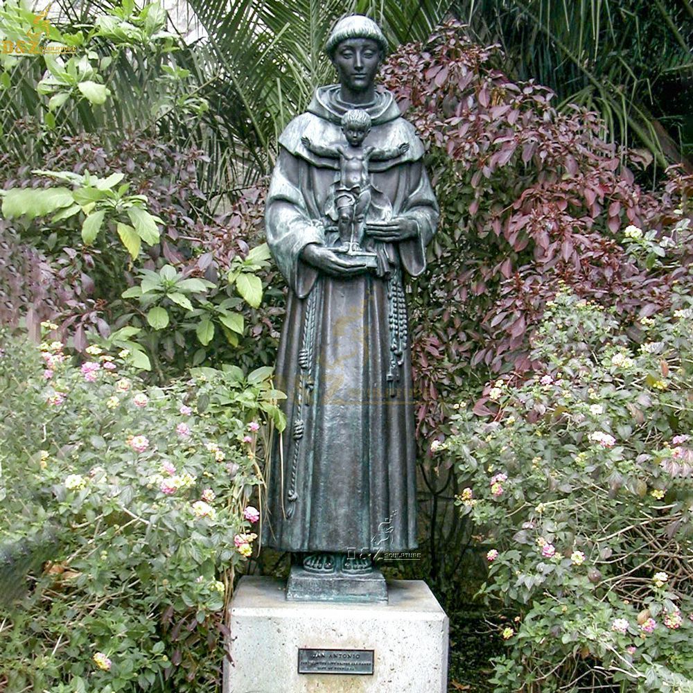 st anthony garden statue