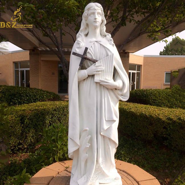 why did saint cecilia die?