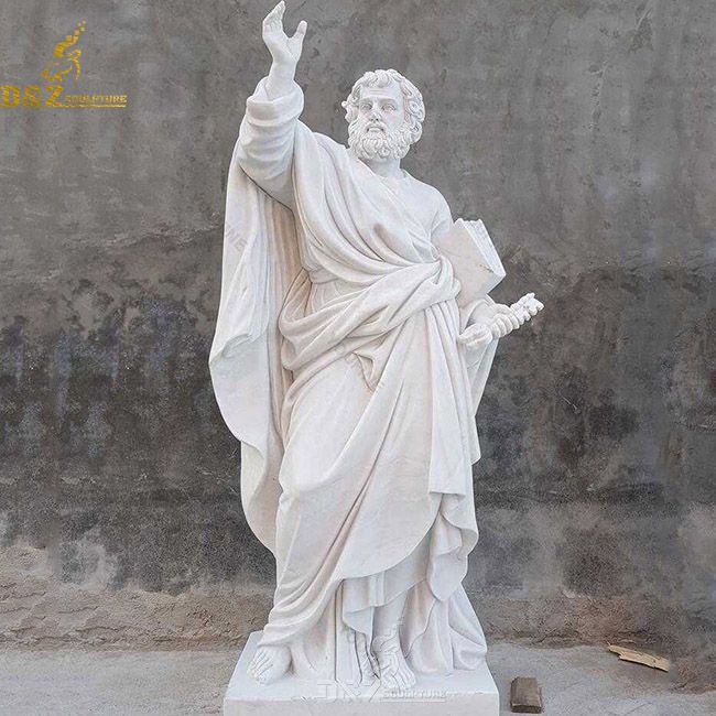 Large marble st Peter statue for sale