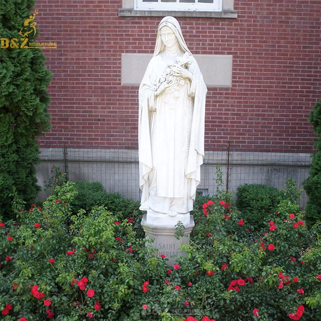 st therese little flower statue