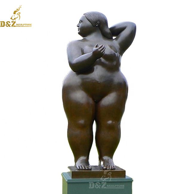 Standing woman sculpture
