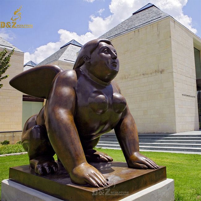 sphinx statue by Fernando Botero
