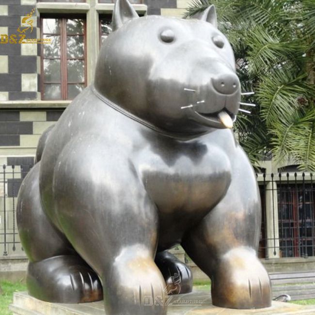Fernando Botero dog