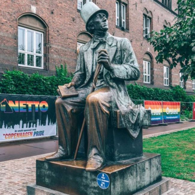 Hans Christian Andersen Statue by Henry Luckow-Nielsen