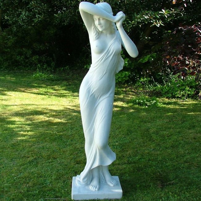 Vergogna Phryne large female garden statues for sale