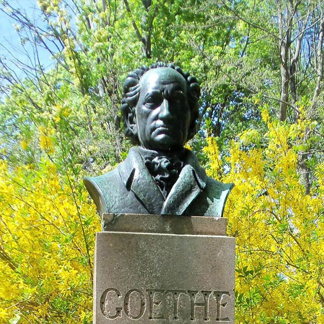 Bust of Johann Wolfgang von Goethe