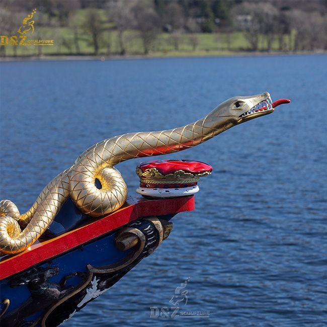Boat serpent figurehead for sale