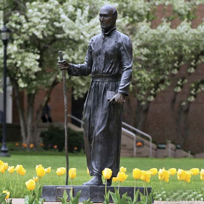 statue of st ignatius of loyola