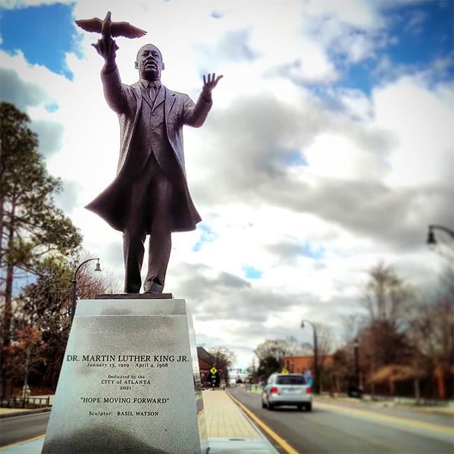 Martin Luther King Jr new statue