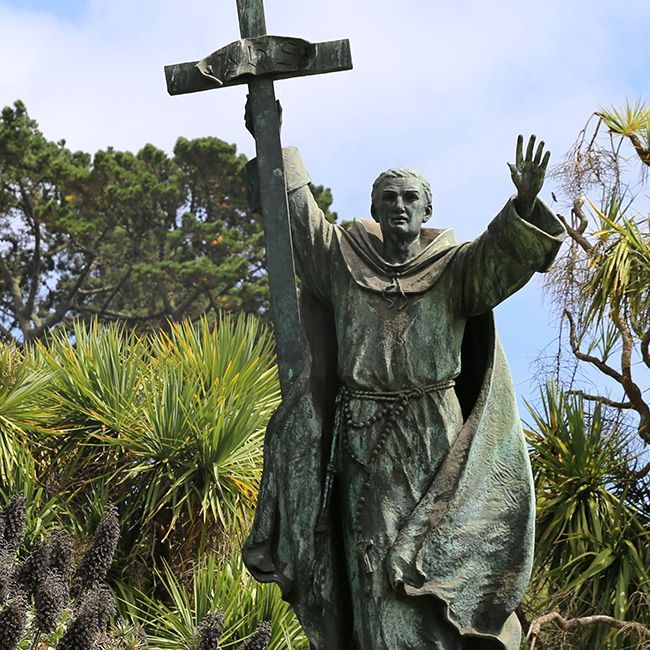Saint Junipero Serra Statue San Francisco