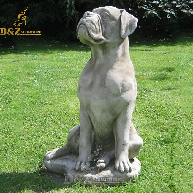 Life Size Boxer Dog Statue D&Z sculpture