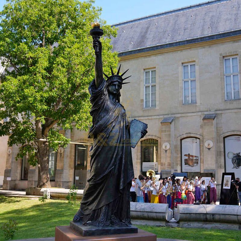 Second black statue of liberty replica for sale