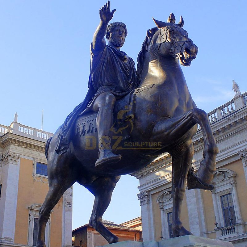 the equestrian statue of marcus aurelius