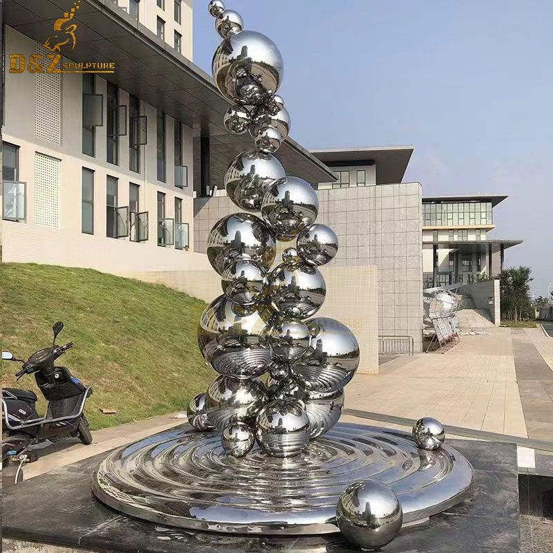 metal sphere garden sculpture DZ-59