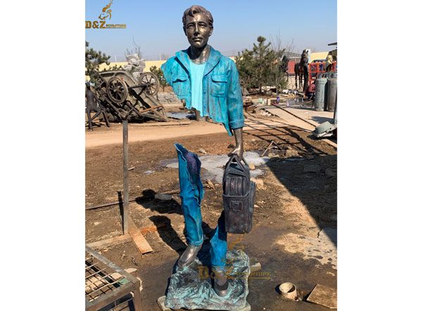 Custom made bronze frances bruno catalano sculpture for sale